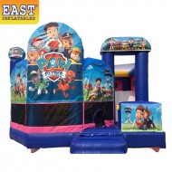Paw Patrol Castello Gonfiabile Con Scivolo Paw Patrol Castello Gonfiabile Con Scivolo