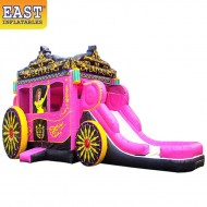 Princess Carriage Castello Gonfiabile Princess Carriage Castello Gonfiabile