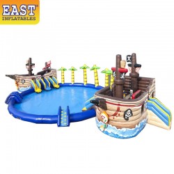 Parco Acquatico Gonfiabile Della Nave Pirata Parco Acquatico Gonfiabile Della Nave Pirata
