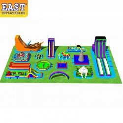 Parco Divertimenti Gonfiabile Parco Divertimenti Gonfiabile