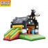 Castello Gonfiabile Gonfiabile Della Mucca Con Lo Scorrevole