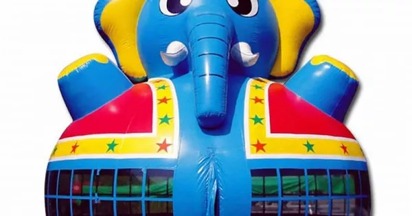 AirMyFun gonfiabile casa di rimbalzo con scivolo per bambini