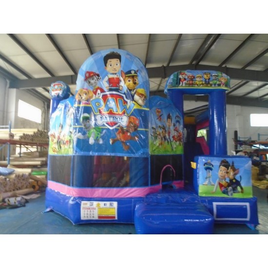 Paw Patrol Castello Gonfiabile Con Scivolo