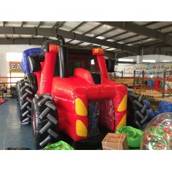 Corsa Ad Ostacoli Del Rimorchio Di Trattore