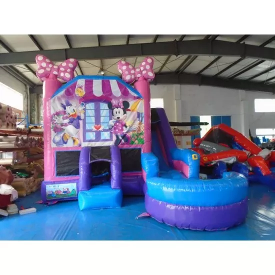 Minnie Mouse Castello Gonfiabile Minnie Mouse Castello Gonfiabile