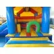 Spiaggia Castello Gonfiabile Con Scivolo Spiaggia Castello Gonfiabile Con Scivolo